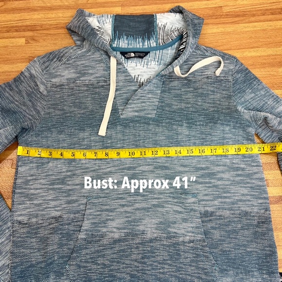 The North Face Wells Cove Pullover, Storm Blue Heather,  M - Picture 13 of 16